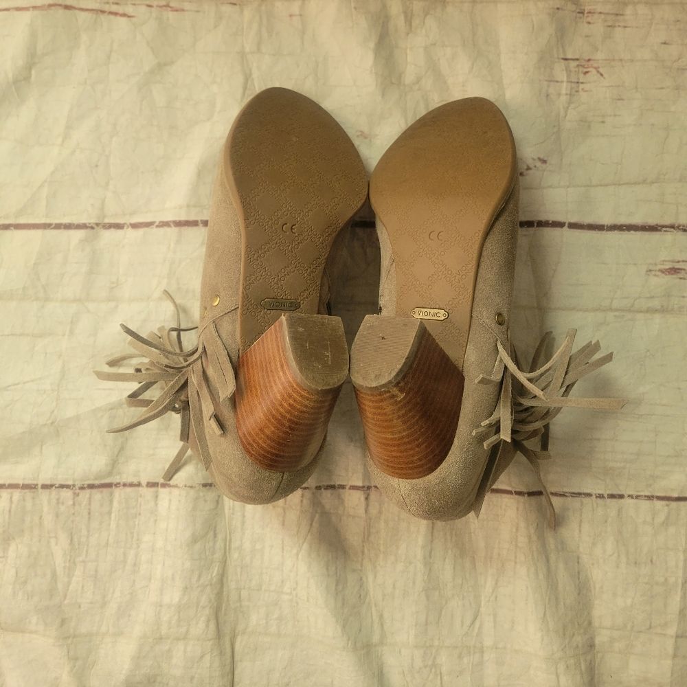 Vionic Upright Faros Fringe Boot Size 9.5 - image 4